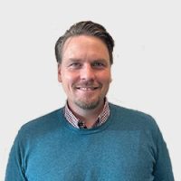Portrait of Mathias Gyllander, Regional Manager Väst & Syd at Eccera